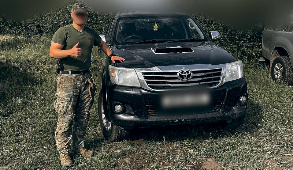 Ще один Toyota Hilux для воїнів Третьої окремої штурмової бригади