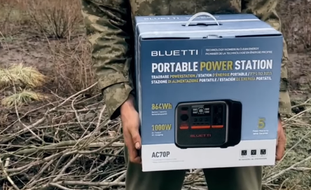 Паверстанція Bluetti для бійців 37-ї окремої бригади морської піхоти