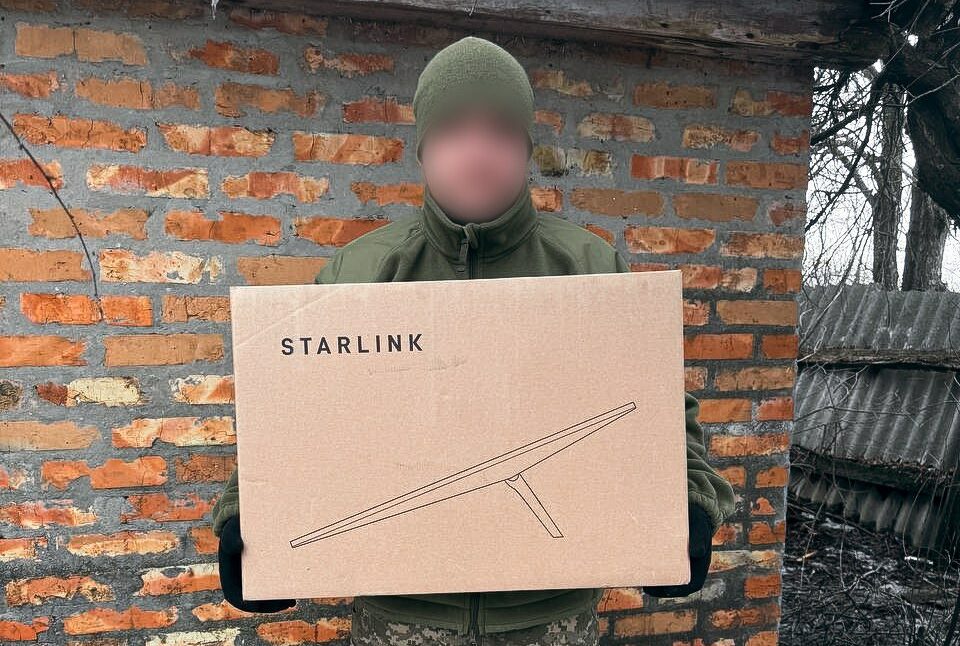 Передали Starlink для 57-ї бригади на Вовчанському напрямку